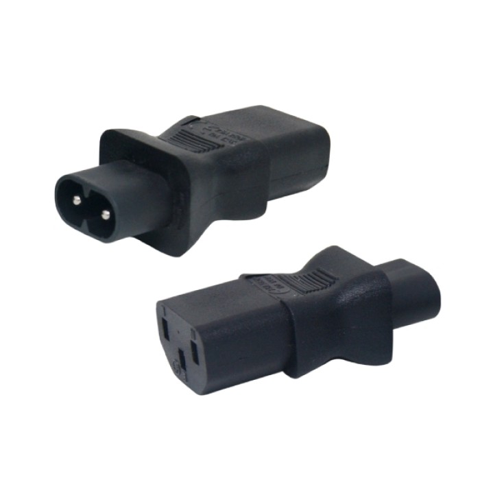 GBC 22.0304.10 - Adaptor Τριπολικός C8 Αρσενικό σε C13 Θηλυκό Αντάπτορς Onetrade GBC 22.0304.10 - Adaptor Τριπολικός C8 Αρσενικό σε C13 Θηλυκό Αντάπτορς Onetrade